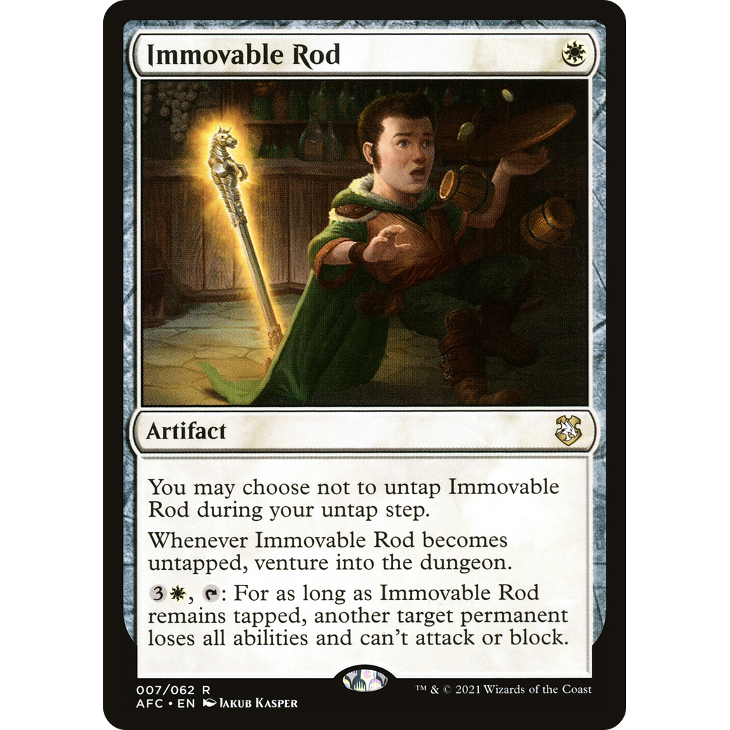 Immovable Rod (AFC-007) - Forgotten Realms Commander