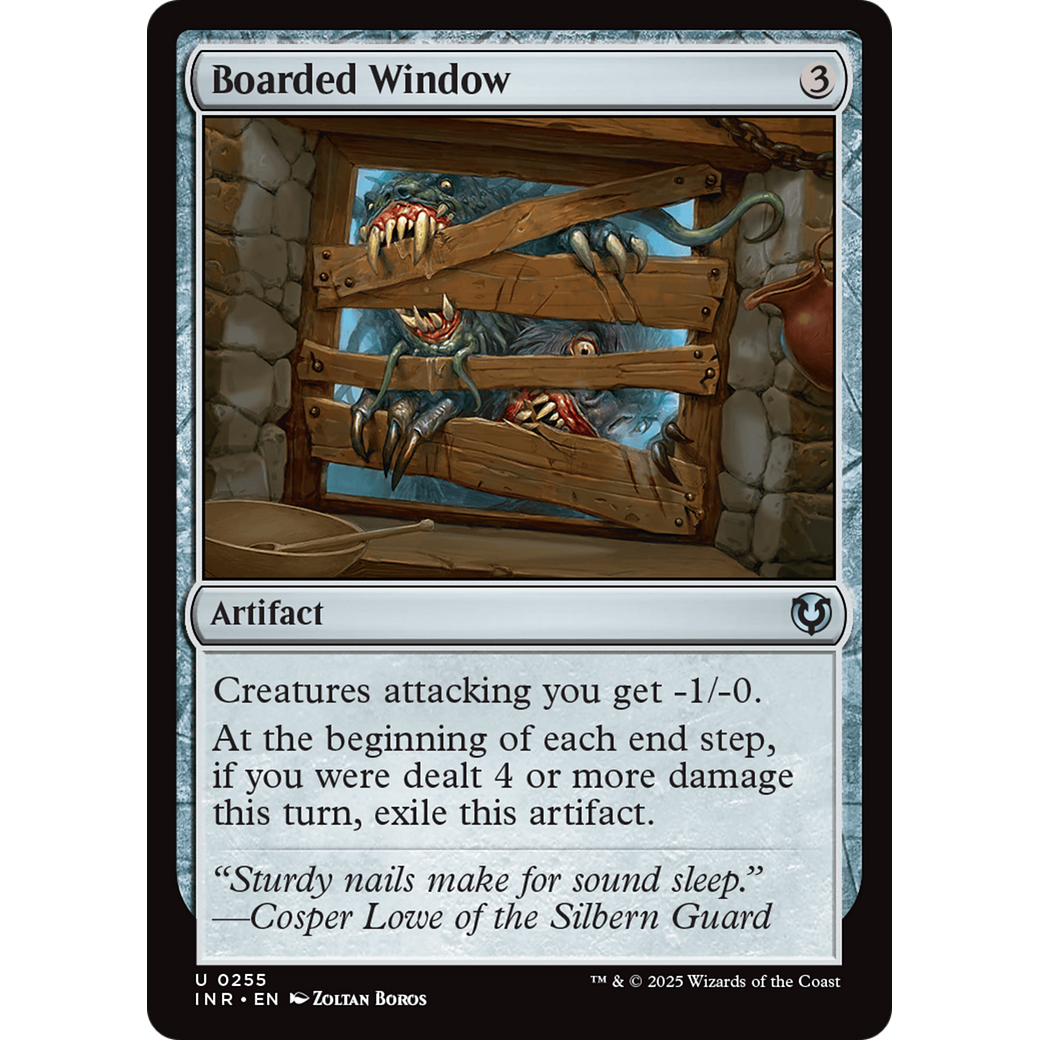 Boarded Window (INR-255) - Innistrad Remastered Foil