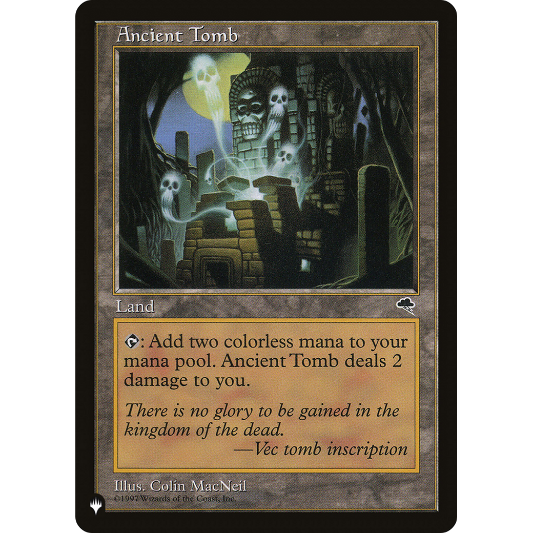 Ancient Tomb (LIST-) - The List
