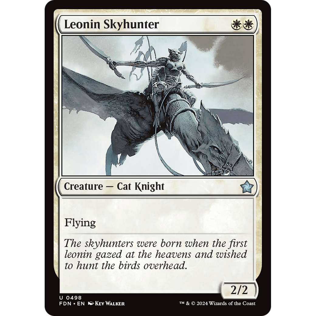 Leonin Skyhunter (FDN-498) - Foundations