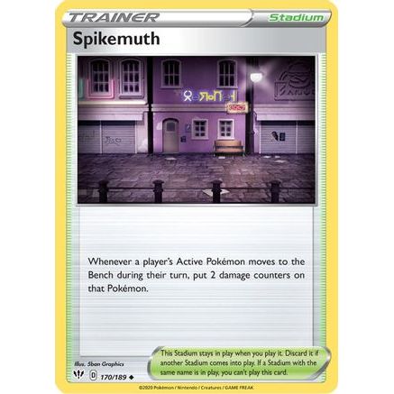 Spikemuth 170/189 - SWSH03 Darkness Ablaze