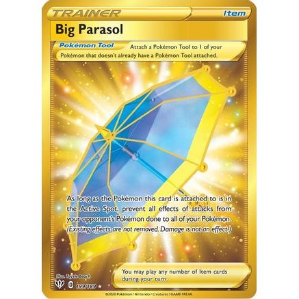 Big Parasol (Secret) 199/189 - SWSH03 Darkness Ablaze Holofoil