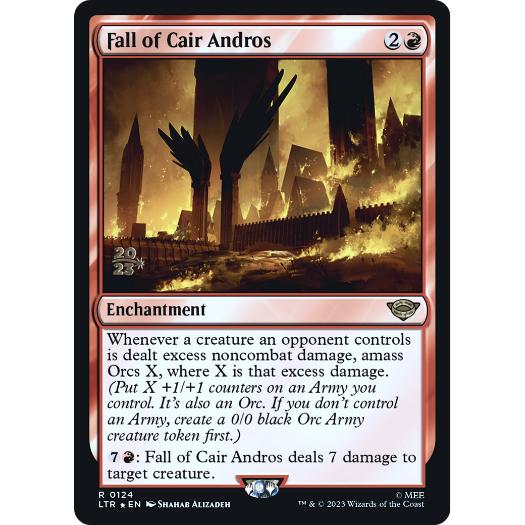 Fall of Cair Andros (PRE-124S) - Tales of Middle-earth Promos Foil