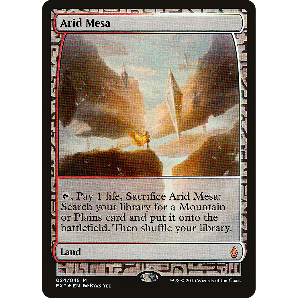 Arid Mesa (EXP-024) - Zendikar Expeditions Foil