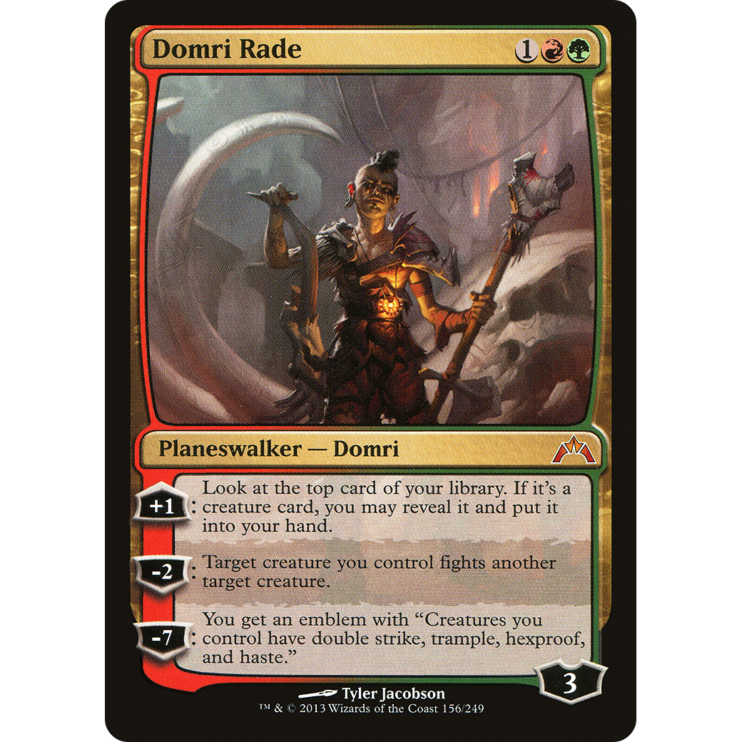 Domri Rade (GTC-156) - Gatecrash Foil