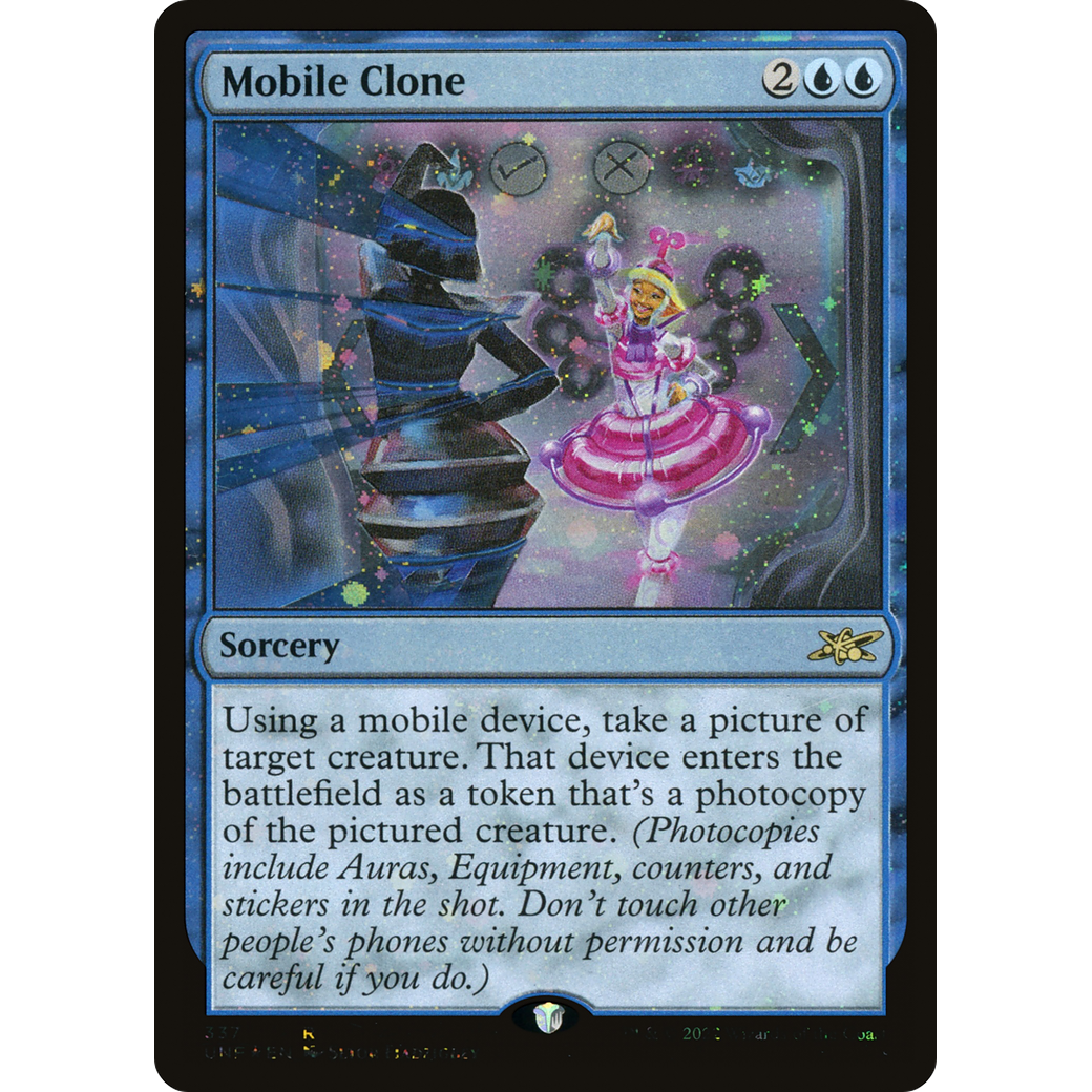 Mobile Clone (Galaxy Foil) (UNF-337) - Unfinity Foil