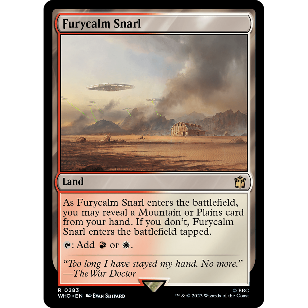 Furycalm Snarl (WHO-283) - Doctor Who Foil