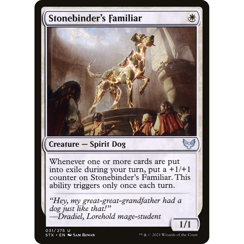 Stonebinder's Familiar (STX-031) - Strixhaven: School of Mages