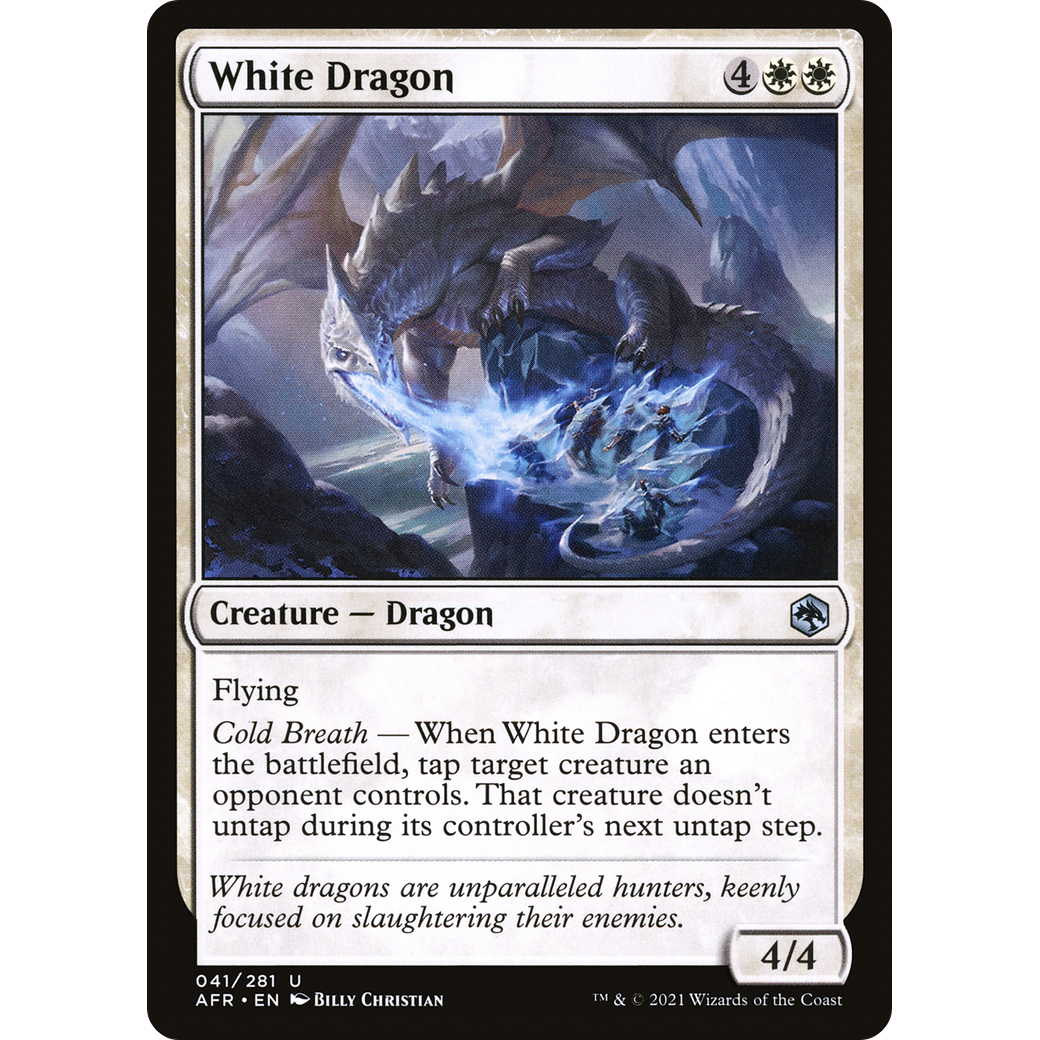 White Dragon (AFR-041) - Adventures in the Forgotten Realms