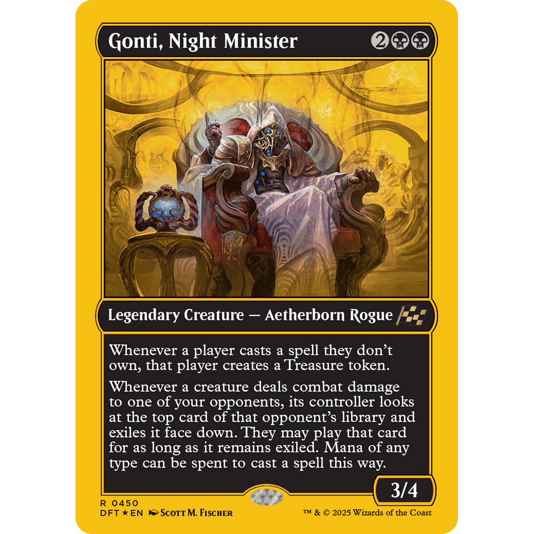 Gonti, Night Minister (DFT-450) - Aetherdrift Foil