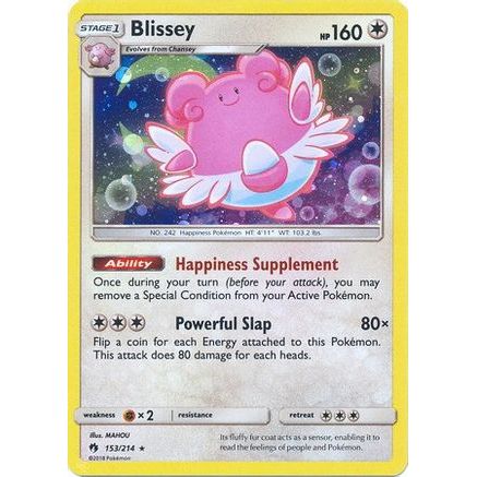 Blissey - 153/214 (Cosmos Holo) 153 - Miscellaneous Cards & Products Holofoil