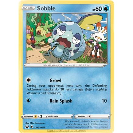 Sobble - SWSH073 SWSH073/307 - SWSH Sword & Shield Promo Cards Holofoil