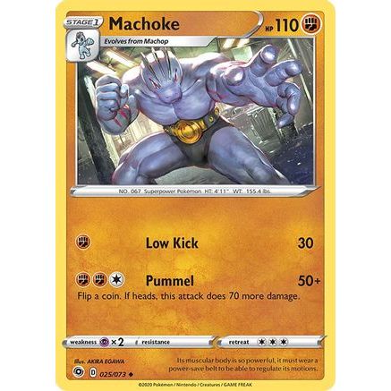 Machoke 25/73 - Champions Path Reverse Holofoil