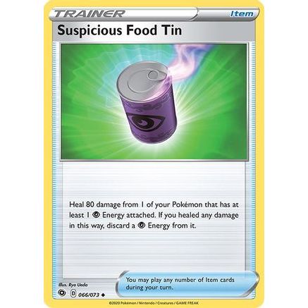 Suspicious Food Tin 66/73 - Champions Path