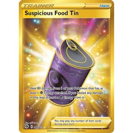 Suspicious Food Tin (Secret) 80/73 - Champions Path Holofoil