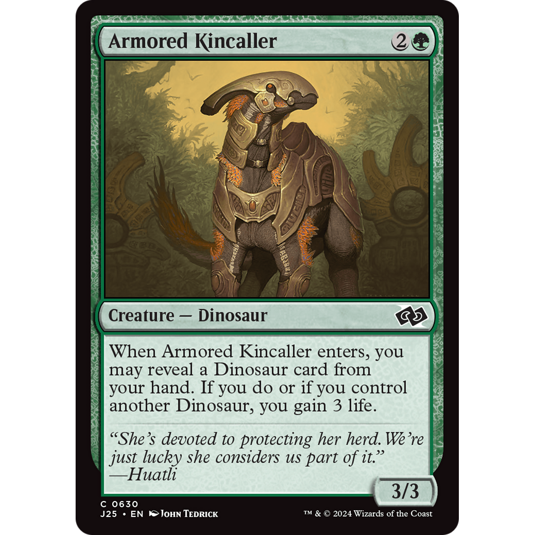 Armored Kincaller (J25-630) - Foundations Jumpstart