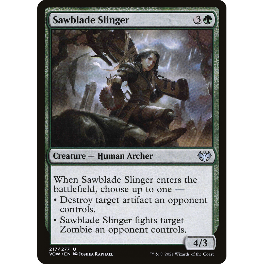Sawblade Slinger (VOW-217) - Innistrad: Crimson Vow