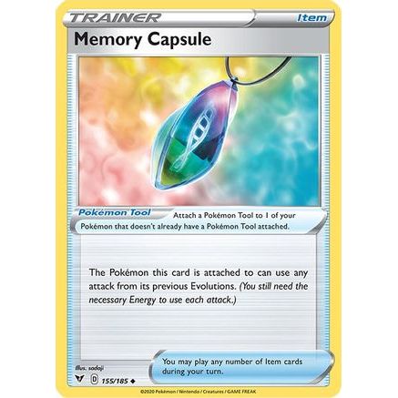 Memory Capsule 155/185 - SWSH04 Vivid Voltage Reverse Holofoil