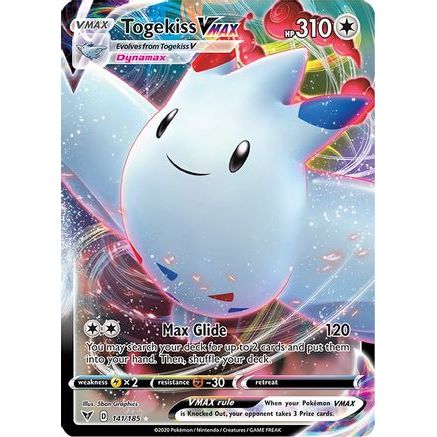 Togekiss VMAX 141/185 - SWSH04 Vivid Voltage Holofoil