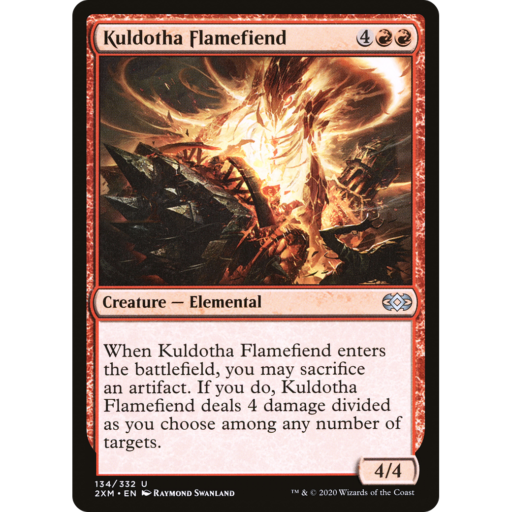 Kuldotha Flamefiend (2XM-134) - Double Masters