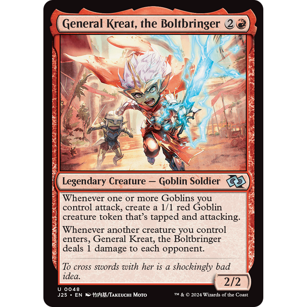 General Kreat, the Boltbringer (J25-048) - Foundations Jumpstart