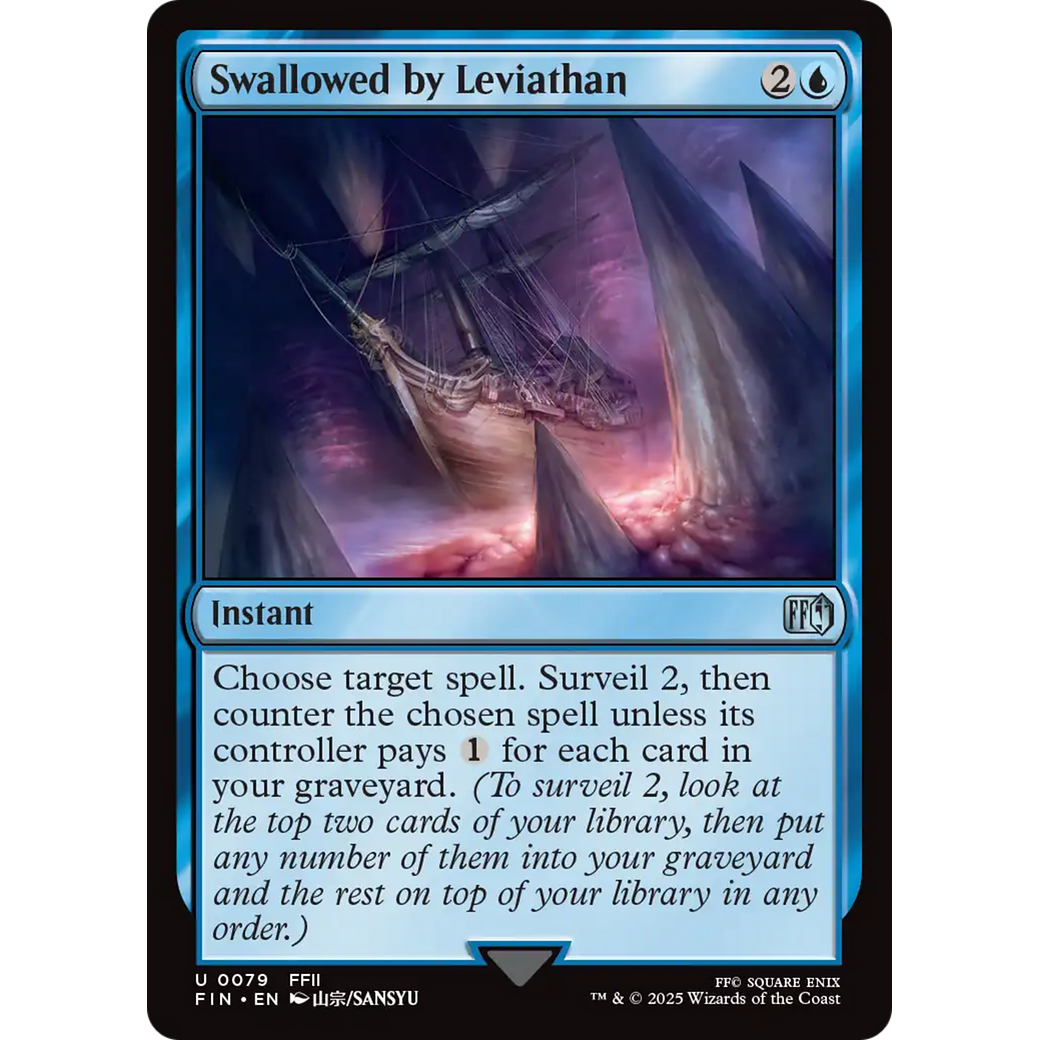 Swallowed by Leviathan (FIN-079) - FINAL FANTASY Foil