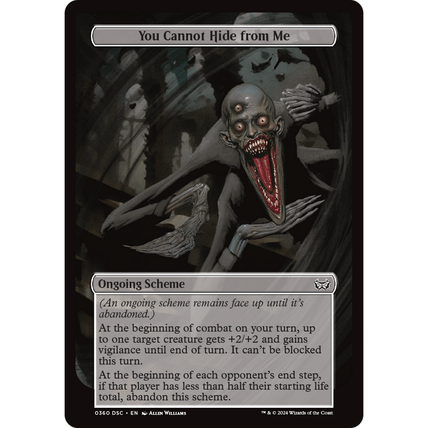 You Cannot Hide from Me (A:DSC-360) - Duskmourn: House of Horror Commander