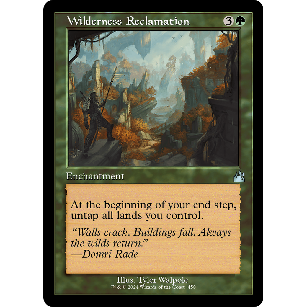 Wilderness Reclamation (RVR-458) - Ravnica Remastered Foil