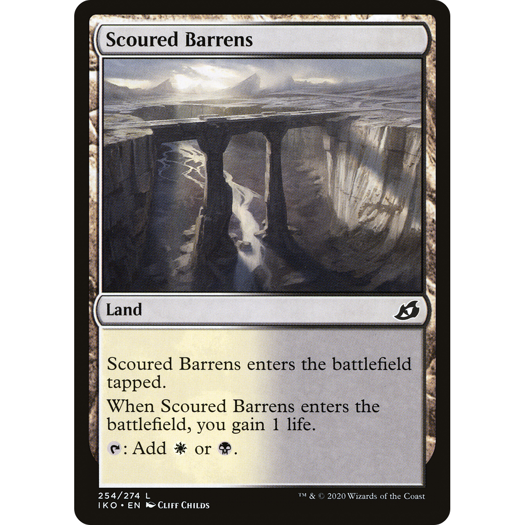 Scoured Barrens (IKO-254) - Ikoria: Lair of Behemoths