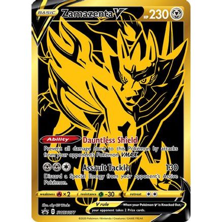 Zamazenta V - SWSH077 SWSH077/307 - SWSH Sword & Shield Promo Cards Holofoil