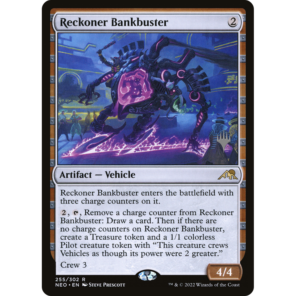 Reckoner Bankbuster (PPNEO-255P) - Kamigawa: Neon Dynasty Promos Foil