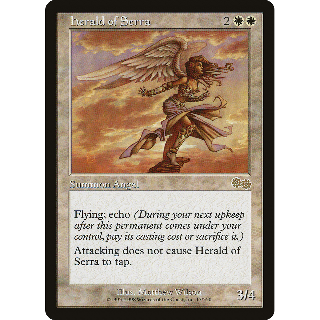 Herald of Serra (USG-017) - Urza's Saga