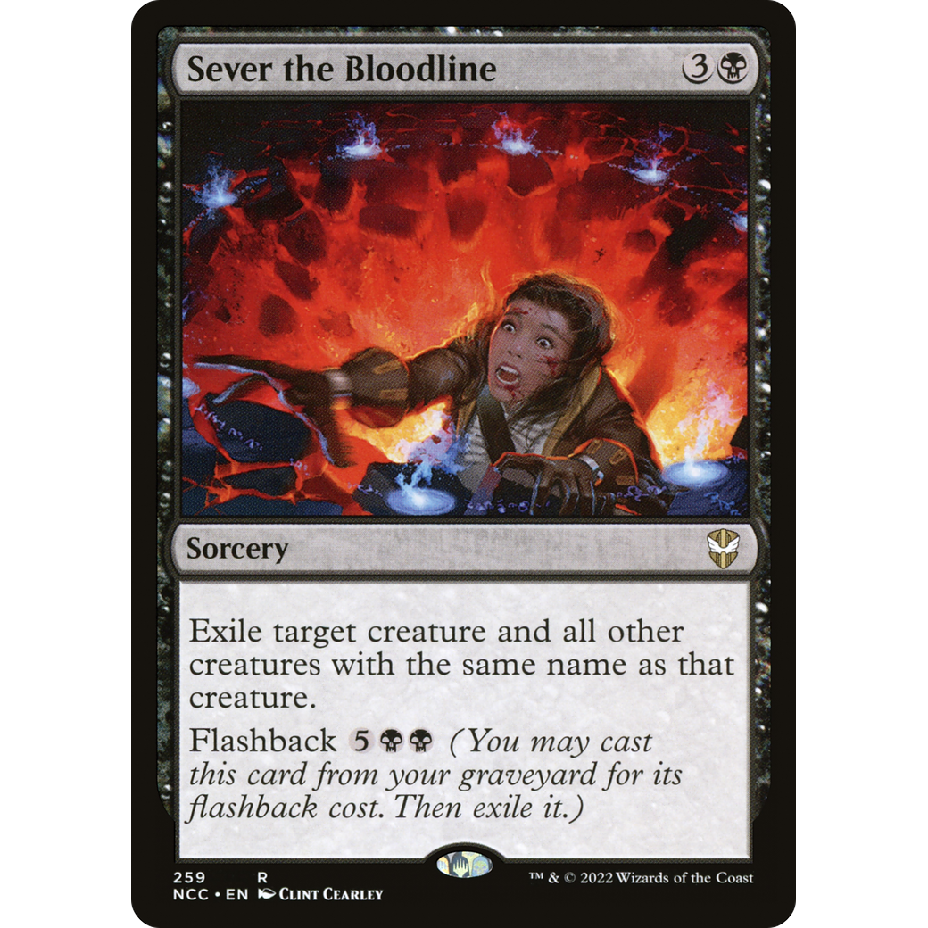 Sever the Bloodline (NCC-259) - New Capenna Commander