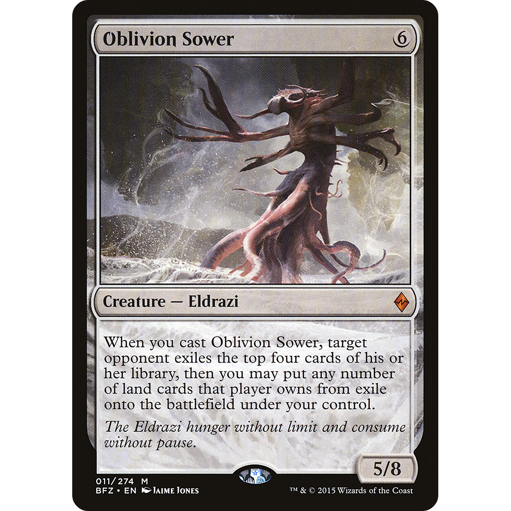 Oblivion Sower (BFZ-011) - Battle for Zendikar Foil