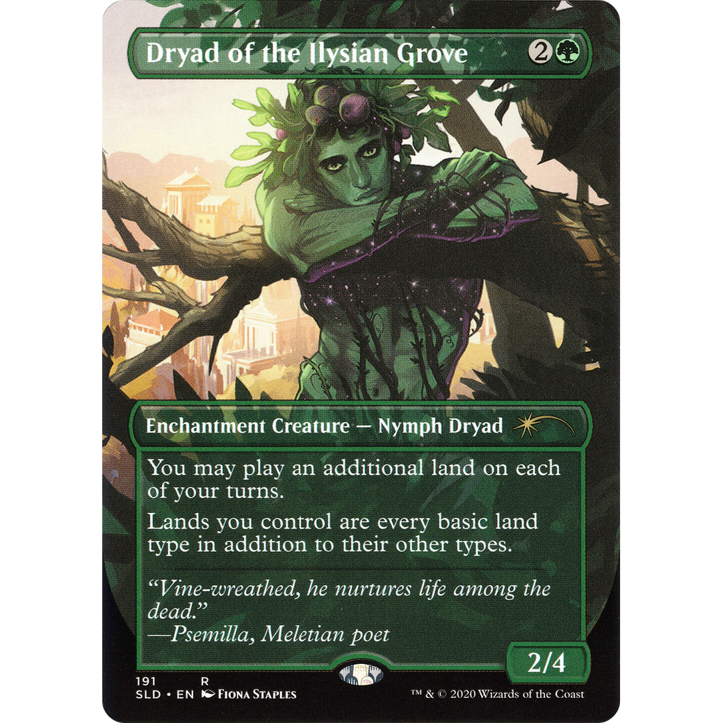 Dryad of the Ilysian Grove (SLD-191) - Secret Lair Drop (Borderless)