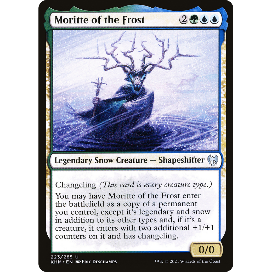 Moritte of the Frost (KHM-223) - Kaldheim: (snow) Foil