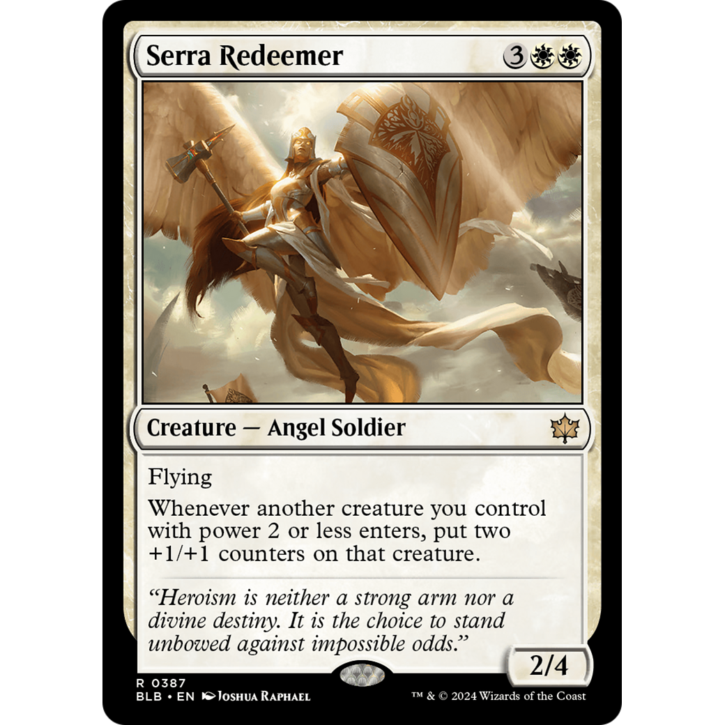Serra Redeemer (BLB-387) - Bloomburrow