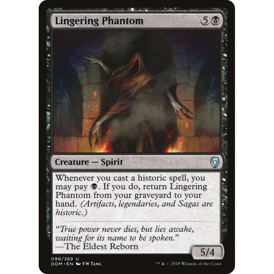 Lingering Phantom (DOM-099) - Dominaria