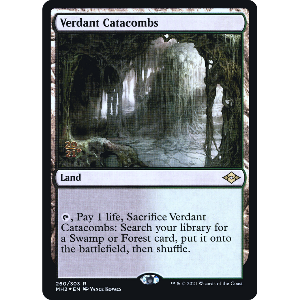 Verdant Catacombs (PRE-260) - Modern Horizons 2 Promos Foil