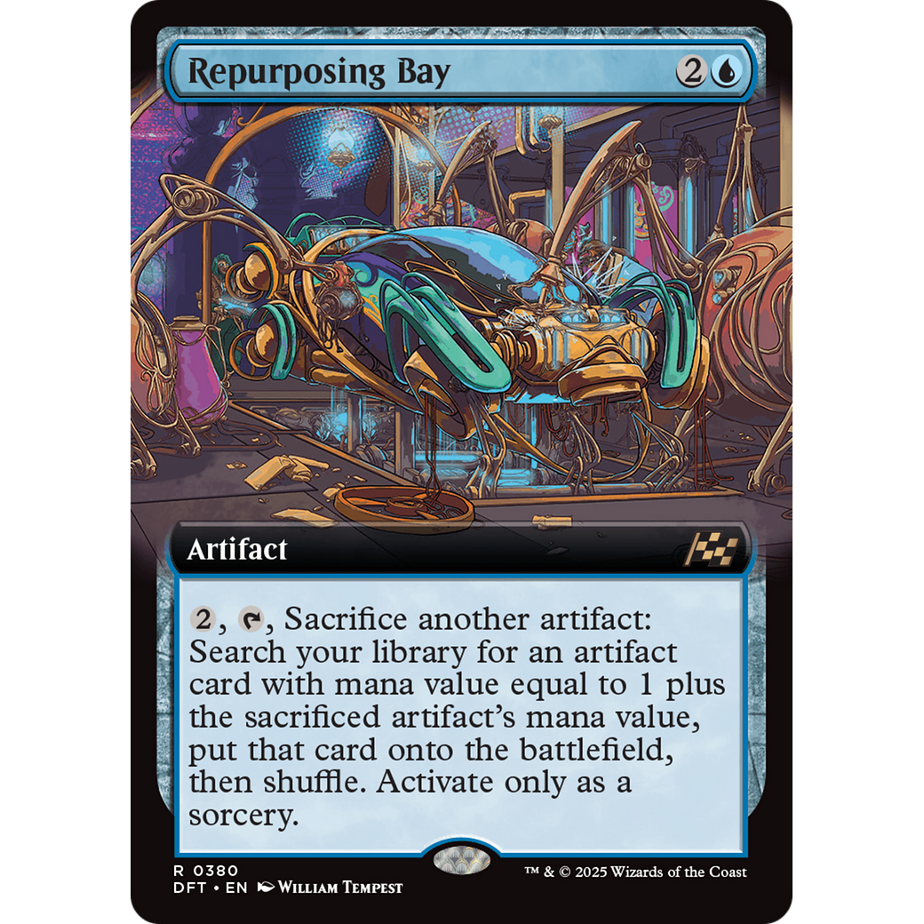Repurposing Bay (DFT-380) - Aetherdrift: (Extended Art) Foil