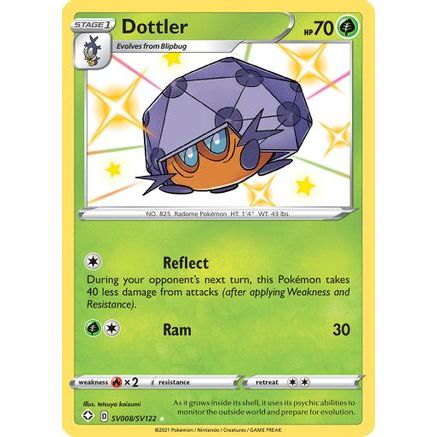 Dottler SV008/122 - Shining Fates Shiny Vault Holofoil