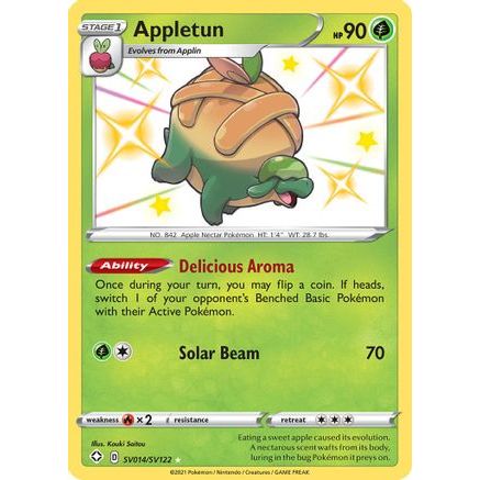 Appletun SV014/122 - Shining Fates Shiny Vault Holofoil