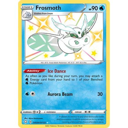 Frosmoth SV034/122 - Shining Fates Shiny Vault Holofoil
