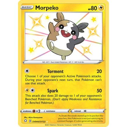 Morpeko SV044/122 - Shining Fates Shiny Vault Holofoil