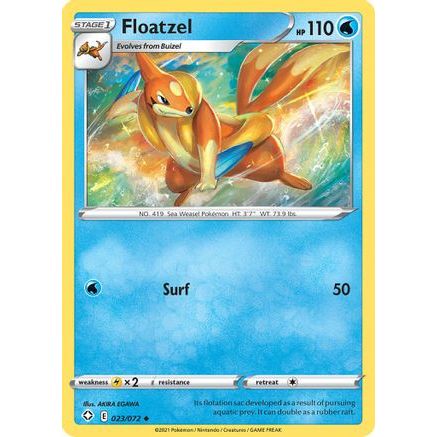 Floatzel 23/72 - Shining Fates