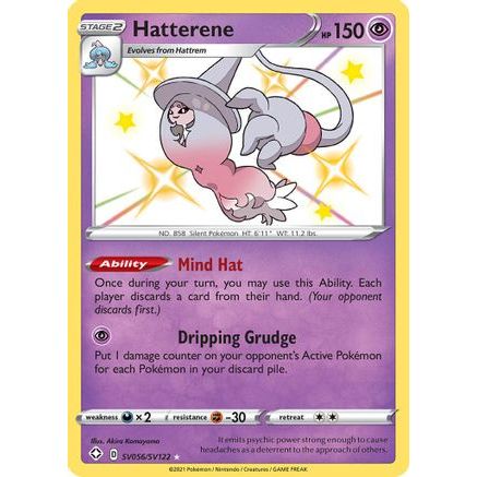 Hatterene SV056/122 - Shining Fates Shiny Vault Holofoil