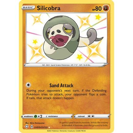 Silicobra SV070/122 - Shining Fates Shiny Vault Holofoil
