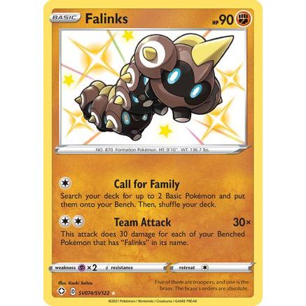 Falinks SV074/122 - Shining Fates Shiny Vault Holofoil
