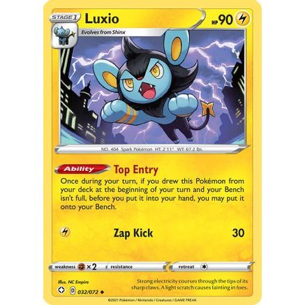 Luxio 32/72 - Shining Fates Reverse Holofoil
