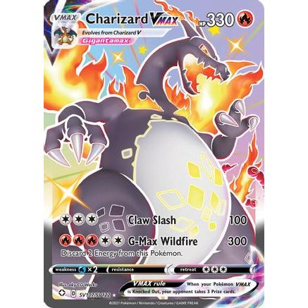 Charizard VMAX SV107/122 - Shining Fates Shiny Vault Holofoil